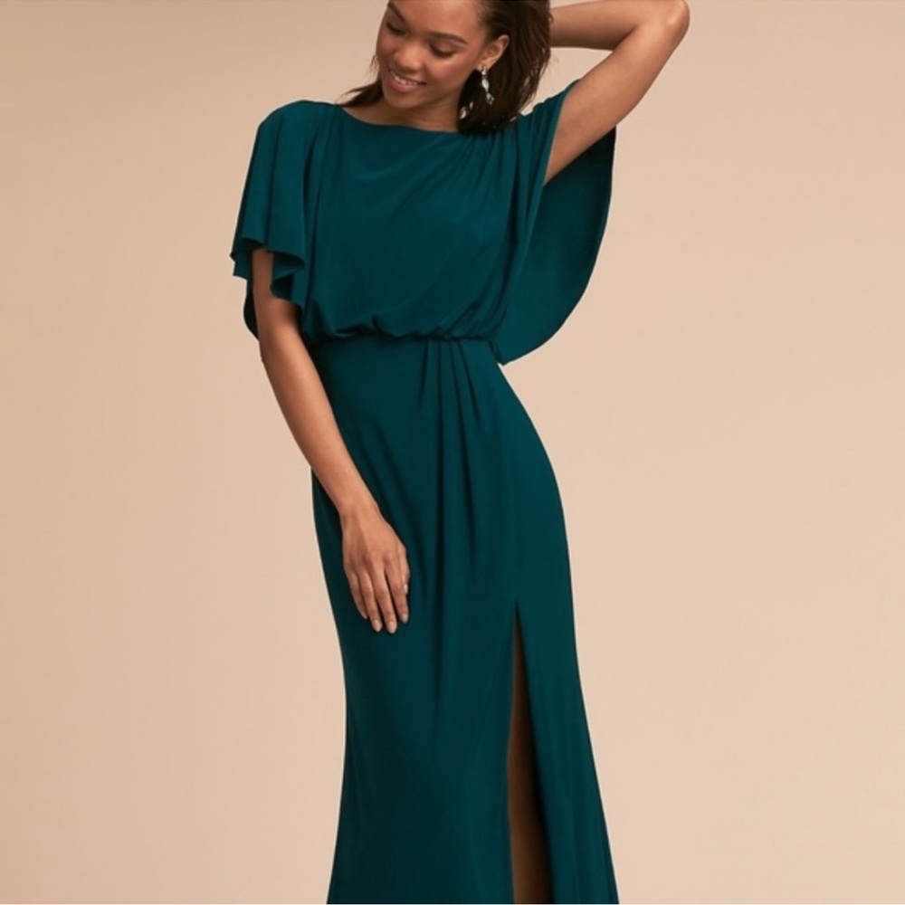 BHLDN | Lena Teal Evening Gown